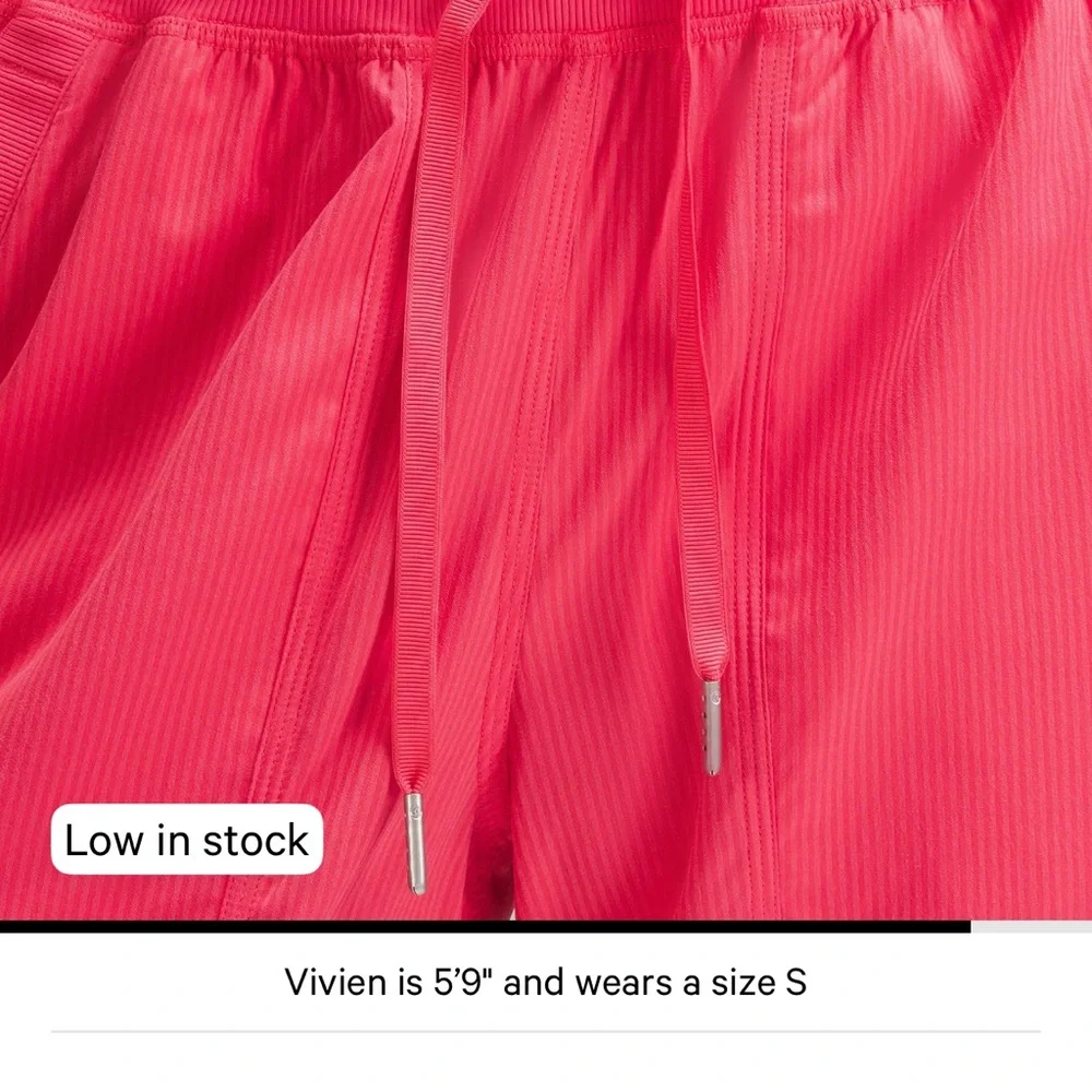 NWT lululemon athletica Pink Dance Studio Relaxed-Fit Mid-Rise Cargo Pant - Picture 8 of 13